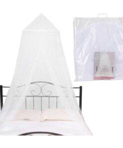 Klamboe Wit 1-2-Persoons 100x60x250 cm Wit