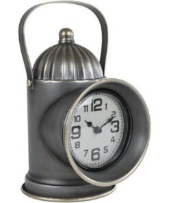 Klok Lantaarn 13.5x19x26.5 cm Messing/Metaal