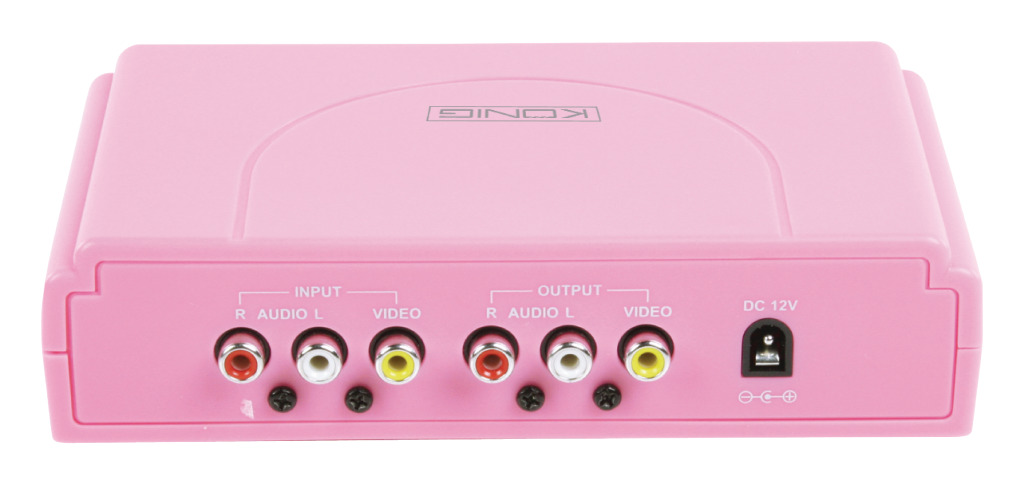 König HAV-KM11P Karaoke Mixer Roze - Image 3