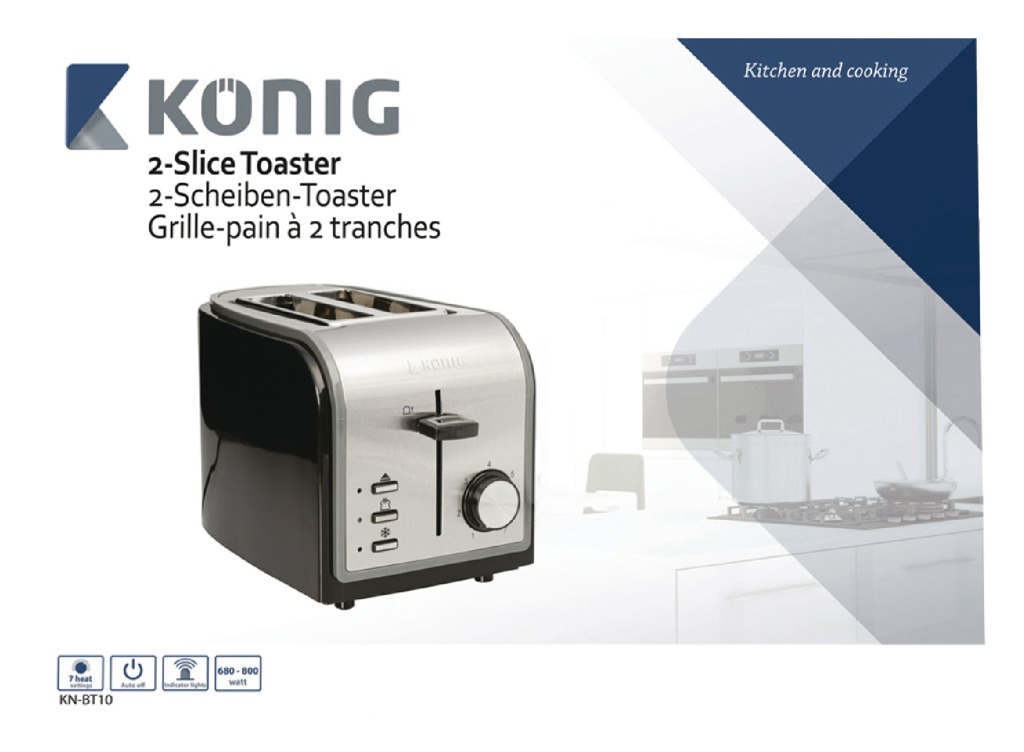 König KN-BT10 Broodrooster - Image 4