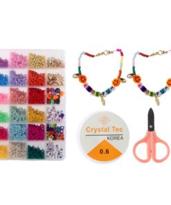 Kralenset met 24 Soorten Kralen 300 gr