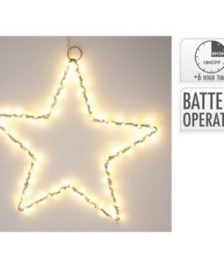 LED Ster 30 cm Zilver