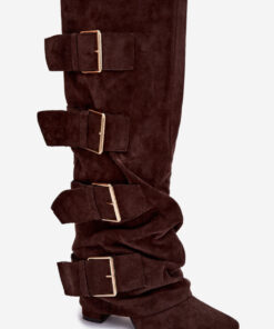 Alternative view of Laarzen met hoge hakken model 221908 Step in style