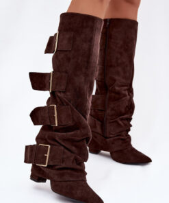 Laarzen met hoge hakken model 221908 Step in style