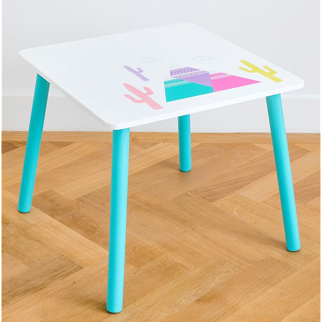 Lama Houten Tafel met 2 Stoelen - Image 2