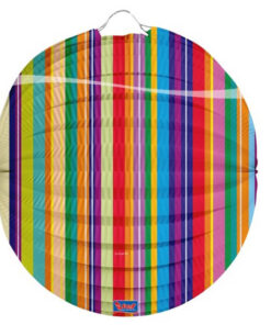 Lampion Strepen 22 cm