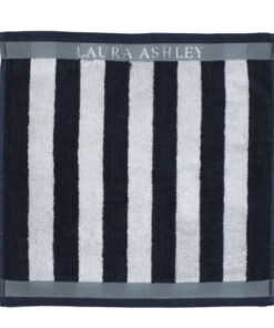 Laura Ashley Keukendoek Midnight Stripe 50x50 cm Donkerblauw