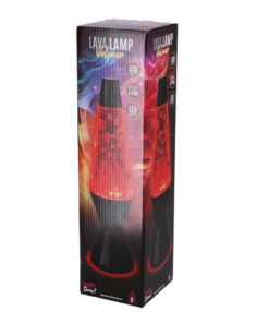 Alternative view of Lava Lamp Vulkaan Zwart/Rood