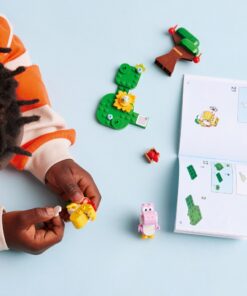 Alternative view of Lego 71428 Super Mario Yoshi's Egg Cellent Forest