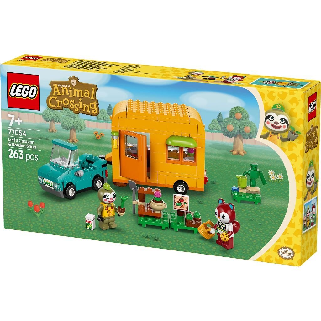 Lego Animal Crossing 77054 Leifs Caravan en Winkel - Image 3