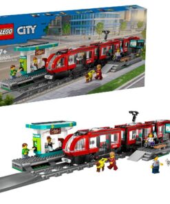 Lego City 60423 Treinen Stadstram en Station