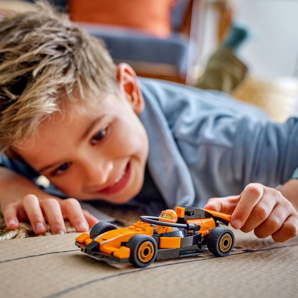Lego City 60442 F1 Coureur met Mclaren Racewagen - Image 3