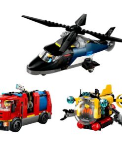 Brandweerauto en Onderzee&euml;r