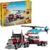 Lego Creator 31146 3in1 Flatbed Truck With Helicopter