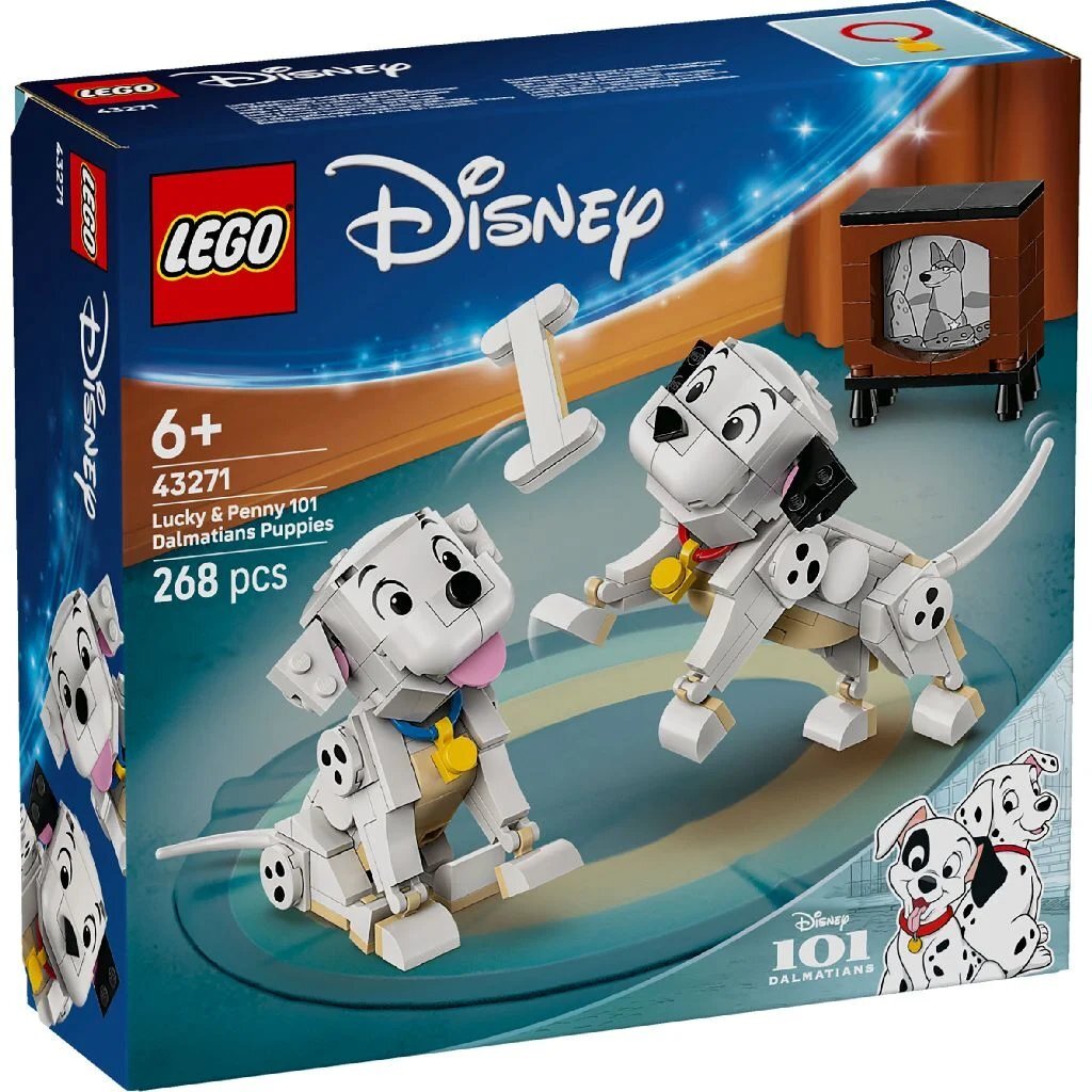 Lego Disney 43271 Classic Lucky en Penny Uit 101 Dalmatiërs