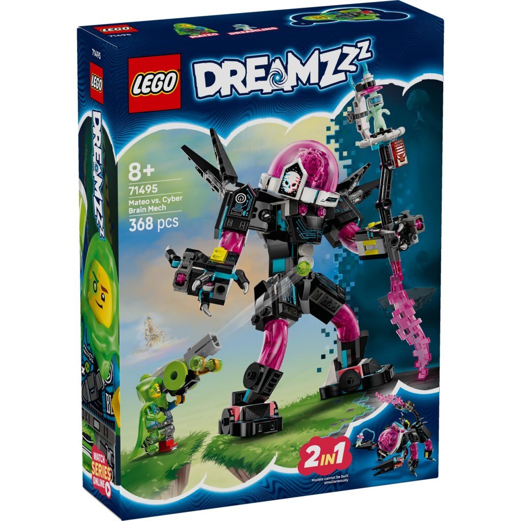 Lego Dreamzzz 71495 Mateo vs Cyberbreinmecha