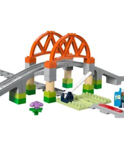 Alternative view of Lego Duplo 10426 Town Treinbrug en Rails Set