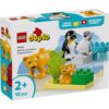 Lego Duplo 10442 Families van Wilde Dieren Pingu&iuml;ns en Leeuwen