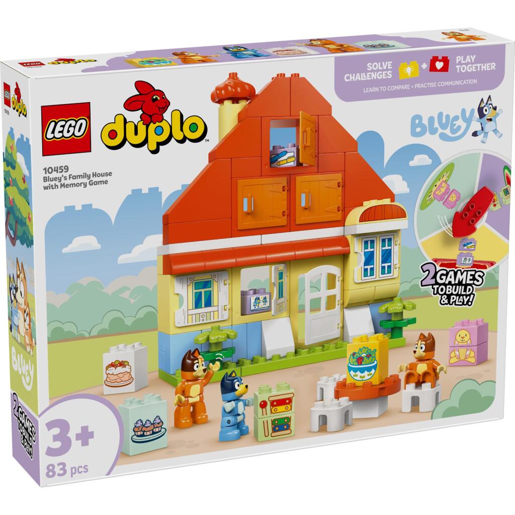 Lego Duplo 10459 Huis Bluey met Geheugenspel