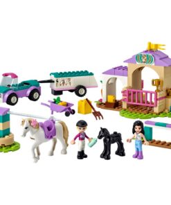 Alternative view of Lego Friends 41441 Paardentraining en Aanhanger Set
