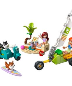 Alternative view of Lego Friends 42641 Surf- en Scooterplezier met de Honden