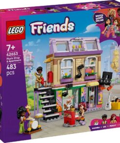 Lego Friends 42653 Muziekwinkel en Appartement