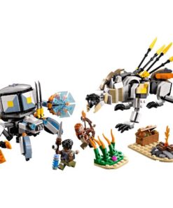 Alternative view of Lego Horizon 77037 Aloy en Varl vs Shell-Walker en Sawtooth
