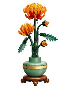 Alternative view of Lego Icons 10368 Chrysant