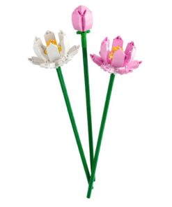 Alternative view of Lego Icons 40647 Botanical Flowers Lotus Flowers