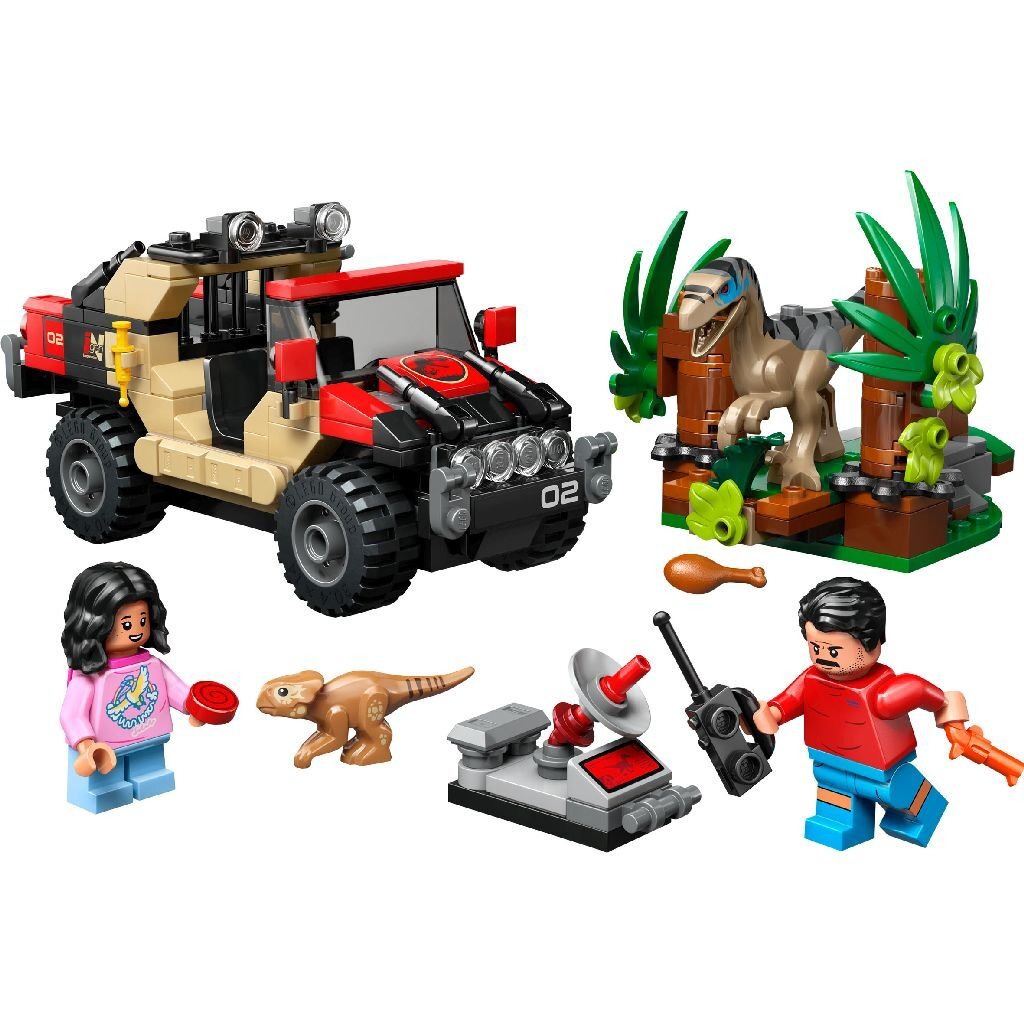 Lego Jurassic World 76972 Offroad Raptorontsnapping - Image 2