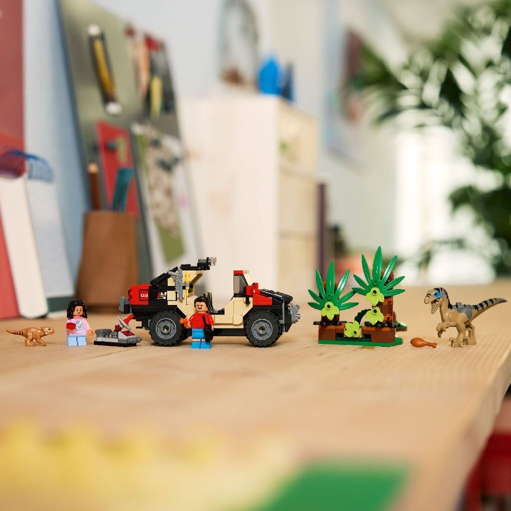 Lego Jurassic World 76972 Offroad Raptorontsnapping - Image 3