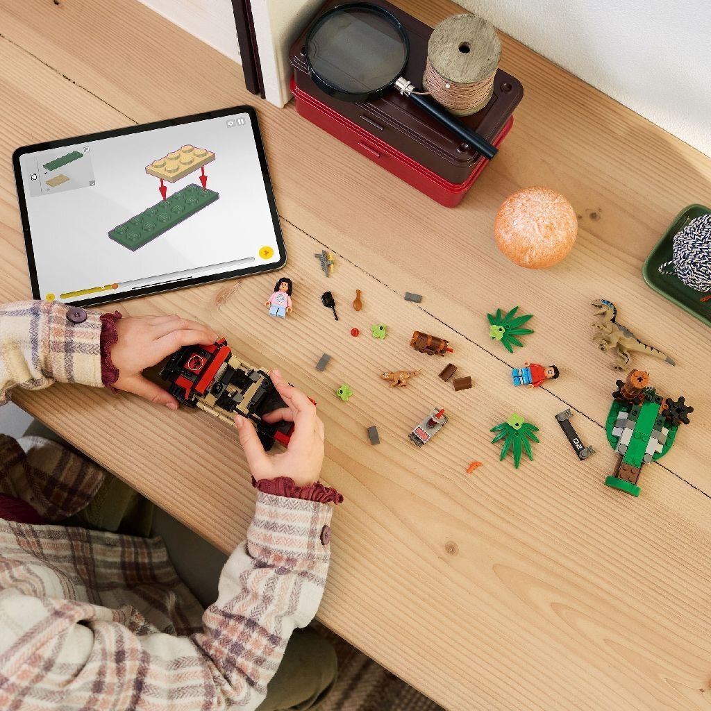 Lego Jurassic World 76972 Offroad Raptorontsnapping - Image 4