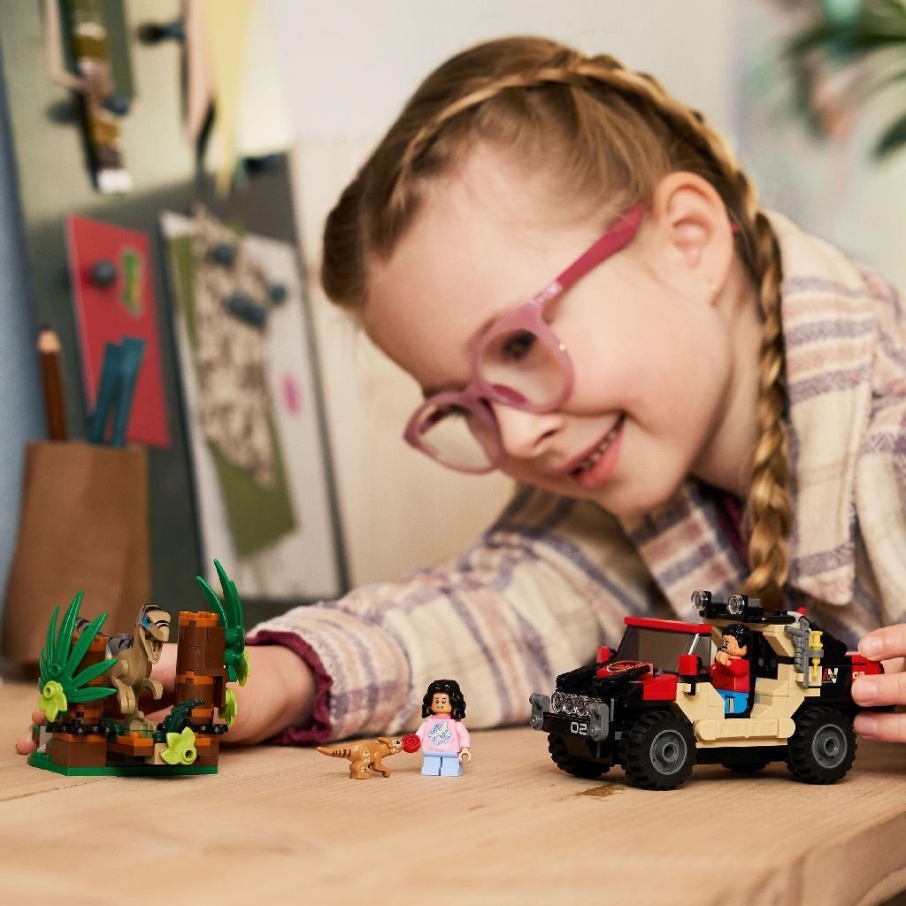 Lego Jurassic World 76972 Offroad Raptorontsnapping - Image 5