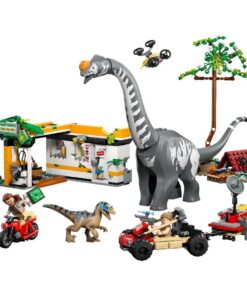 Alternative view of Lego Jurassic World 76973 Raptor en Titanosaurus Opsporingsmissie