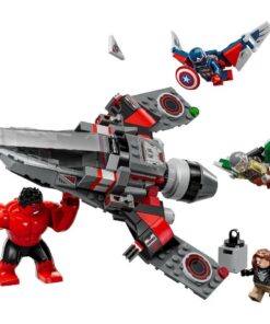 Alternative view of Lego Marvel 76292 Captain America vs Rode Hulk