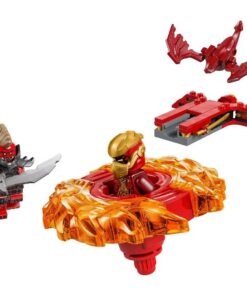 Alternative view of Lego Ninjago 71823 Kai's Spinjitzu Drakenspinner