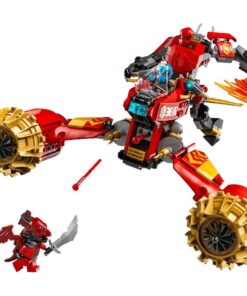 Alternative view of Lego Ninjago 71830 Kai's Mechastormvoertuig