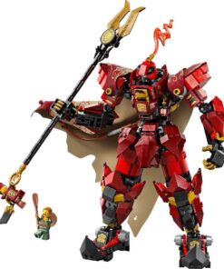 Alternative view of Lego Ninjago 71846 De Vuurriddermecha