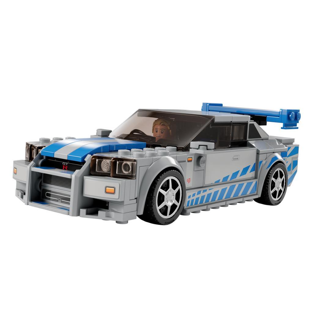 Lego Speed 76917 2 Fast 2 Furious Nissan Skyline GT-R (R34) - Image 2
