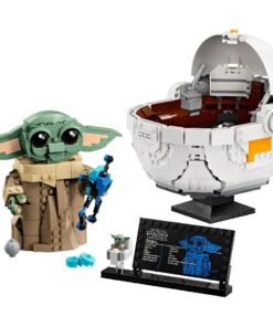 Alternative view of Lego Star Wars 75403 Grogu met Zweefkinderwagen