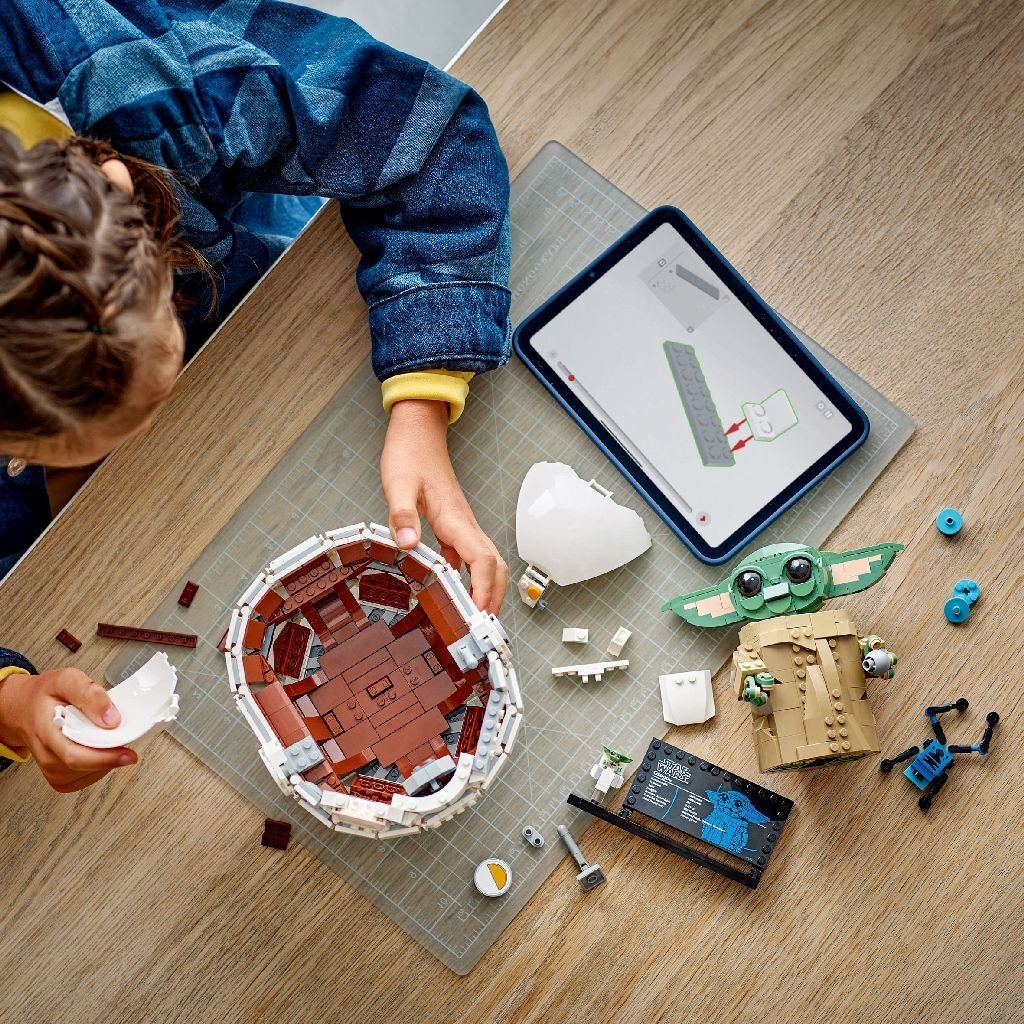 Lego Star Wars 75403 Grogu met Zweefkinderwagen - Image 4