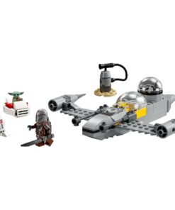 Alternative view of Lego Star Wars 75410 Mando en Grogu's N-1 Starfighter
