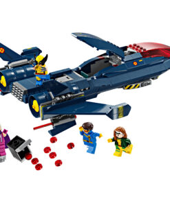 Alternative view of Lego Super Heroes 76281 Marvel X-Men X-Jet
