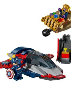 Alternative view of Lego Super Heroes 76319 Marvel Captain America vs Thanos
