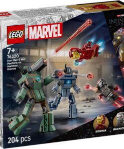 Lego Super Heroes 76320 Marvel Iron Man en War Machine vs Hammer Drones