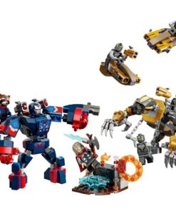 Alternative view of Lego Super Heroes 76322 Marvel Avengers Endgame Thor vs Chitauri