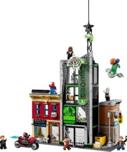 Alternative view of Lego Super Heroes 76324 Marvel Spider-Man vs Oscorp