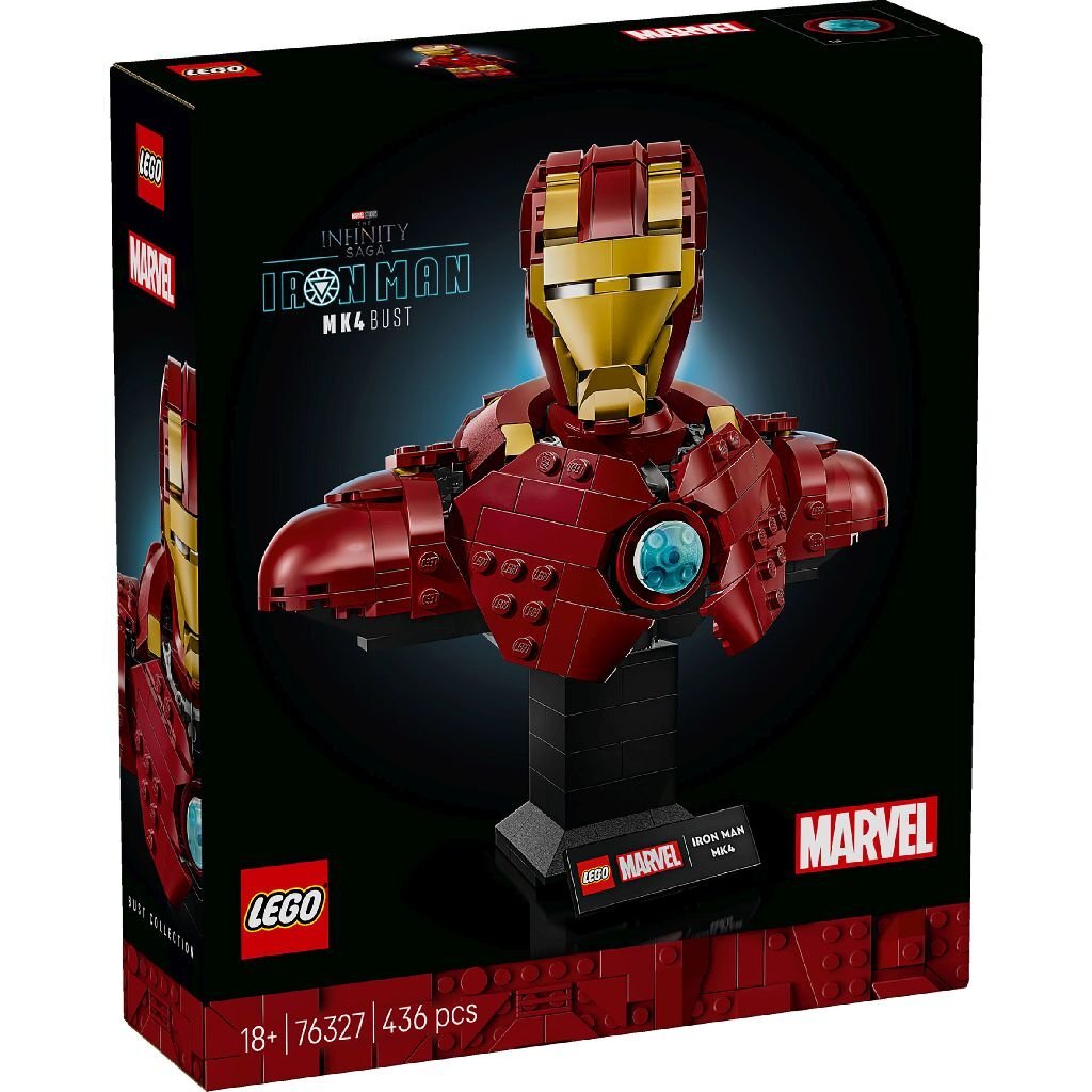 Lego Super Heroes 76327 Marvel Iron Man MK4 Buste - Image 3