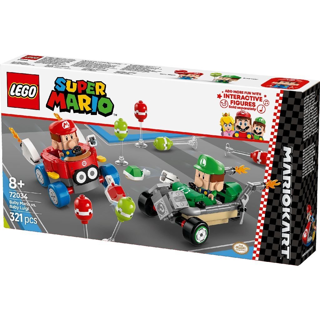 Lego Super Mario 72034 Mario Kart Baby Mario - Image 3