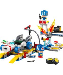 Alternative view of Lego Super Mario 72035 Mario Kart Toads Garage